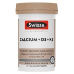 Swisse Ultiboost Calcium + D3 + K2 柠檬酸钙+D3+K2 60片